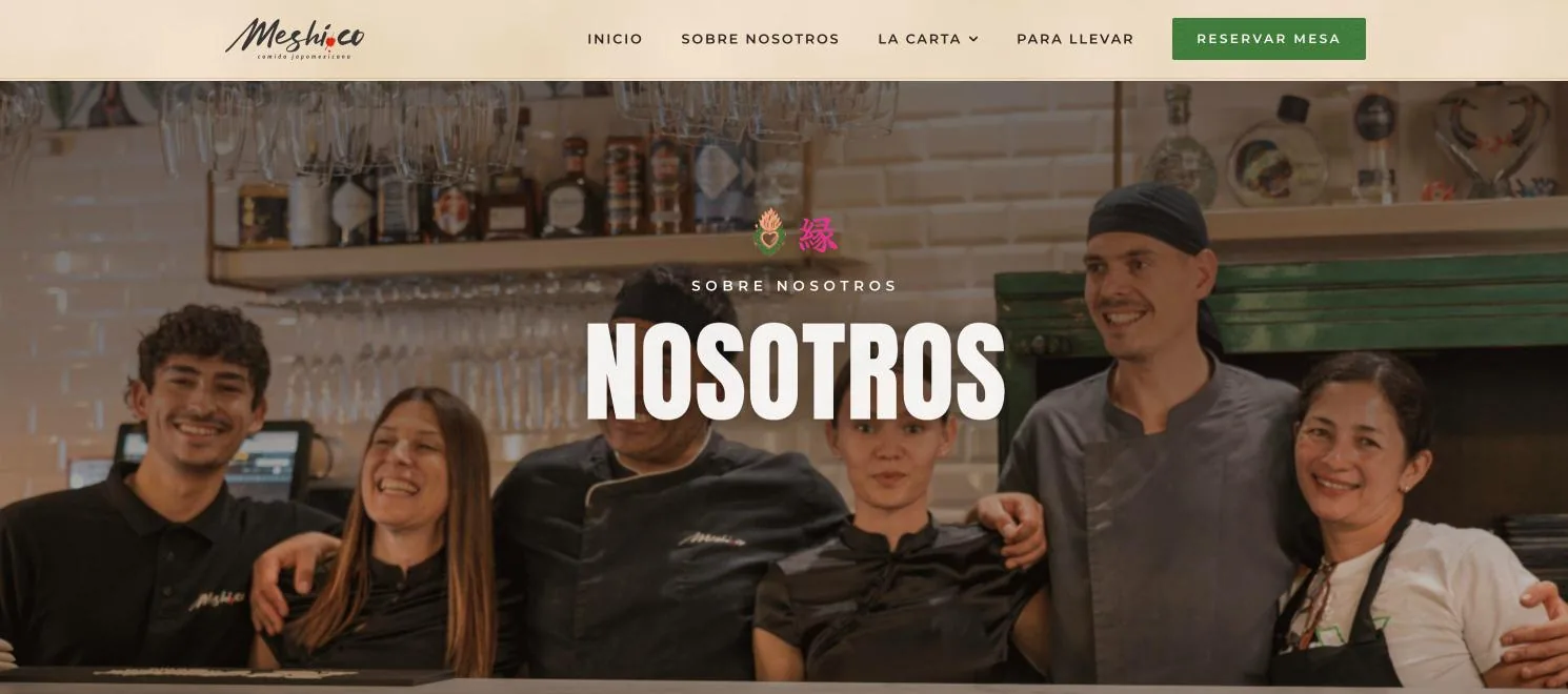 Web nueva de Meshi.co diseñada por Vendit Media, quiénes son